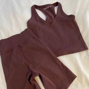 Abercrombie and Fitch Seamless Rib Set